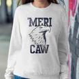 Meri Caw Eagle Head Graphic 4Th Of July Sweatshirt Gifts for Her