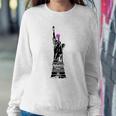 Statue Of Liberty Kitty Ears Resist Feminist Sweatshirt Gifts for Her