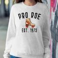 Womens Pro Roe 1973 70S 1970S Rights Vintage Retro Skater Skating Sweatshirt Gifts for Her