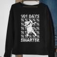 101 Days Smarter Dabbing Dalmatian Dog Sweatshirt Gifts for Old Women