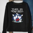 10Th Birthday Bowling Boys Funny Bday Party Sweatshirt Gifts for Old Women