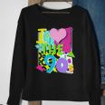 1990&8217S 90S Halloween Party Theme I Love Heart The Nineties Sweatshirt Gifts for Old Women