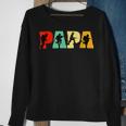 Firefighter Funny Papa Firefighter Fathers Day For Dad Sweatshirt