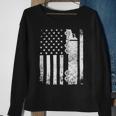 Trucker Trucker American Flag Usa Patriotic Truck Driver Dad Trucker Sweatshirt