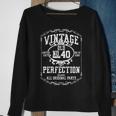 40Th Birthday Genuine All Original Parts Tshirt Sweatshirt Gifts for Old Women