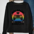 4Th Grade Level Complete Game Back To School Sweatshirt Gifts for Old Women