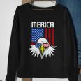 4Th Of July American Flag Bald Eagle Mullet 4Th July Merica Gift Sweatshirt Gifts for Old Women