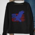 4Th Of July Eagle American Flag Proud American Sweatshirt Gifts for Old Women