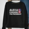 Alexa Change The President Funny Anti Joe Biden Tshirt Sweatshirt Gifts for Old Women