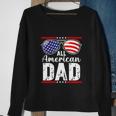 All American Dad Shirt Fourth 4Th Of July Sunglass Sweatshirt Gifts for Old Women