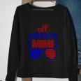 All American Mimi Sunglasses 4Th Of July Independence Day Patriotic Sweatshirt Gifts for Old Women