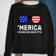 America Kicking Ass Since 1776 Tshirt Sweatshirt Gifts for Old Women