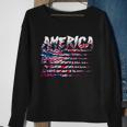 America Lightning Bolt Usa Tie Dye Flag Sweatshirt Gifts for Old Women