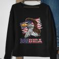 American Bald Eagle Mullet 4Th Of July Funny Usa Patriotic Meaningful Gift Sweatshirt Gifts for Old Women