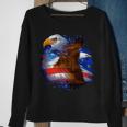 American Pride Soaring Eagle Usa Sweatshirt Gifts for Old Women