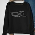 Anatomy Of A Pew Bullet Sweatshirt Gifts for Old Women