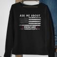 Ask Me About Medicare Health Insurance Consultant Agent Cool Sweatshirt Gifts for Old Women