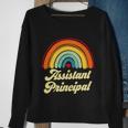Assistant Principal Vintage Retro Funny Birthday Coworker Cool Gift Graphic Design Printed Casual Daily Basic Sweatshirt Gifts for Old Women