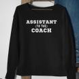 Assistant To The Coach Assistant Coach Sweatshirt Gifts for Old Women