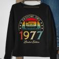 Awesome Since 1977 Vintage 1977 45Th Birthday 45 Years Old Sweatshirt Gifts for Old Women