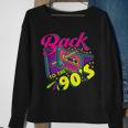 Back To The 90S 90S Disco Radio And Techno Era Vintage Retro Men Women Sweatshirt Graphic Print Unisex Gifts for Old Women