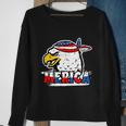 Bald Eagle Mullet American Flag Merica 4Th Of July Great Gift Sweatshirt Gifts for Old Women