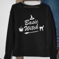 Basic Witch - Easy Halloween Costume Sweatshirt Gifts for Old Women