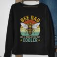 Bee Dad Honey Beekeeper Funny Beekeeping Fathers Day Gift Sweatshirt Gifts for Old Women