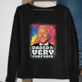 Biden Dazed And Very Confused Tie Dye Funny Tshirt Sweatshirt Gifts for Old Women