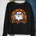 Boo Boo Crew Ghost Doctor Emt Halloween Nurse Sweatshirt Gifts for Old Women
