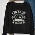 Born In 1956 Vintage Classic Dude 66Th Years Old Birthday Graphic Design Printed Casual Daily Basic Sweatshirt Gifts for Old Women