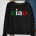 Born In Italy Funny Italian Italy Roots Ciao Men Women Sweatshirt Graphic Print Unisex Gifts for Old Women
