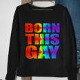 Born This Gay Pride Lgbt Tshirt Sweatshirt Gifts for Old Women