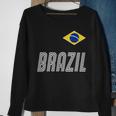 Brazil Soccer Team Jersey Flag Sweatshirt Gifts for Old Women