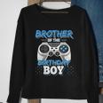 Brother Of The Birthday Boy Matching Video Gamer Party Sweatshirt Gifts for Old Women