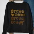 Brown Chicken Brown Cow Tshirt Sweatshirt Gifts for Old Women