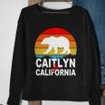 Caitlyn For California Retro Cali Bear Sweatshirt Gifts for Old Women