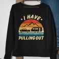 Camping I Hate Pulling Out Funny Retro Vintage Funny  Men Women Sweatshirt Graphic Print Unisex Gifts for Old Women