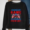 Celebrate 4Th Of July Gamer Funny Fourth Sweatshirt Gifts for Old Women