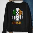 Celtic Cross Irish American Pride Sweatshirt Gifts for Old Women