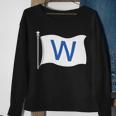 Chicago Win W Flag Baseball Tshirt Sweatshirt Gifts for Old Women