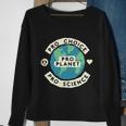 Climate Change Environmentalist Earth Advocate Pro Planet Sweatshirt Gifts for Old Women