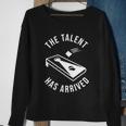 Cornhole The Talent Has Arrived Gift Sweatshirt Gifts for Old Women