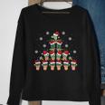 Cute Cactus Christmas Tree Succulent Cactus Xmas Gift Sweatshirt Gifts for Old Women