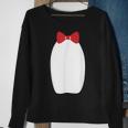 Cute Fancy Penguin Bow Tie Halloween Costume Funny  Men Women Sweatshirt Graphic Print Unisex Gifts for Old Women