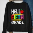 Cute Hello Fifth Grade Outfit Happy Last Day Of School Funny Gift Sweatshirt Gifts for Old Women