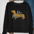 Dachshund Mom Wiener Doxie Mom Cute Doxie Graphic Dog Lover Funny Gift Sweatshirt Gifts for Old Women