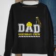 Dad Birthday Crew Construction Birthday Party Graphic Design Printed Casual Daily Basic Sweatshirt Gifts for Old Women