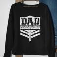 Dad Dedicated And Devoted To God Family & Freedom Sweatshirt Gifts for Old Women