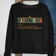 Dadalorian Definition Like A Dad But Way Cooler Tshirt Sweatshirt Gifts for Old Women